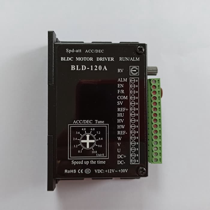 Jual BLDC Motor Driver BLD-120A Brushless Motor controller 120W 12-30V ...