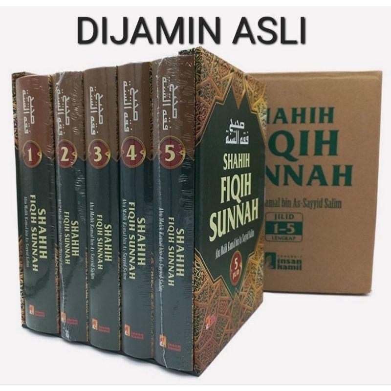 Jual Shahih Fikih Fiqih Sunnah Set Lengkap Hard Cover Insan Kamil