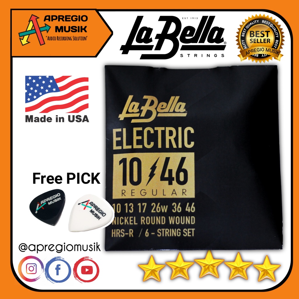 La Bella 750N Black Nylon L – Nederland