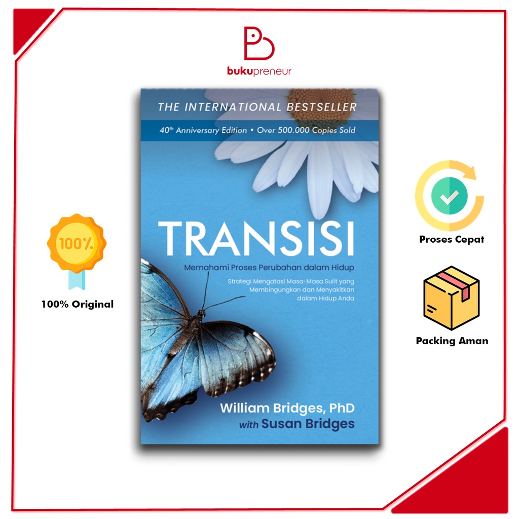 Jual TRANSISI Memahami Proses perubahan dalam Hidup - William Bridges ...