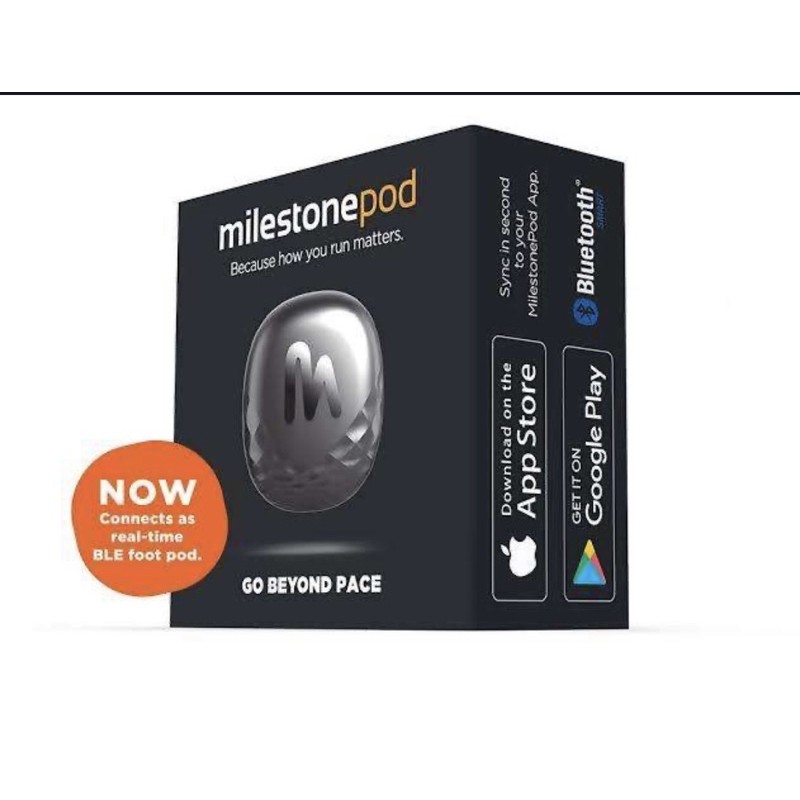 Jual Zwift Milestone pod Run Tracker Real time Bluetooth Foot Pod ...
