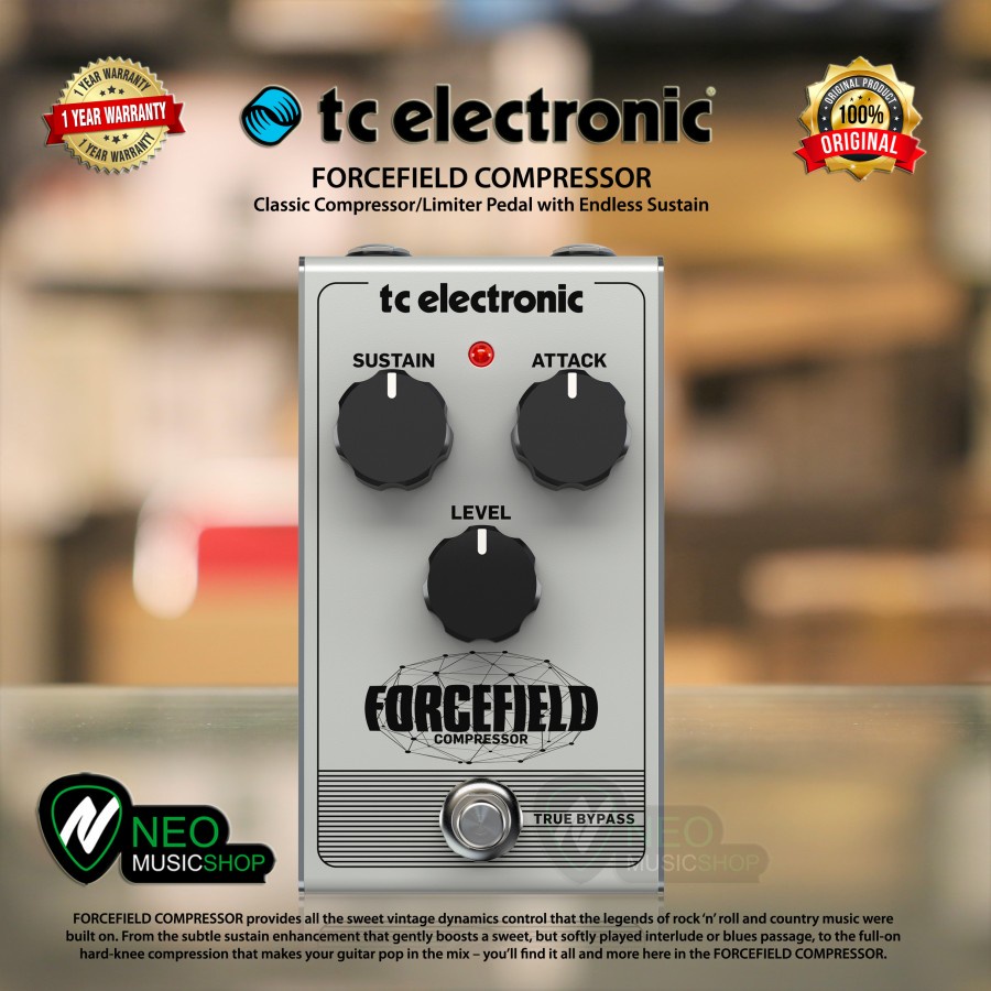 Jual TC ELECTRONIC FORCEFIELD COMPRESSOR Classic Compressor/Limiter ...