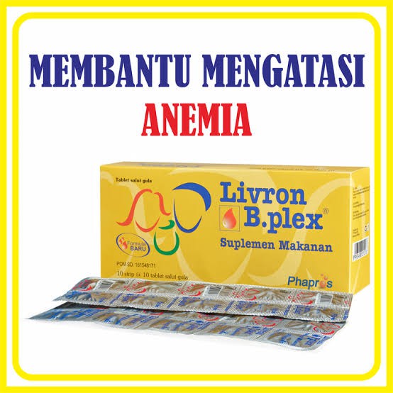 Jual Livron B Plex Per Box Isi 100 Tablet Vitamin C / Vitamin B Complex ...