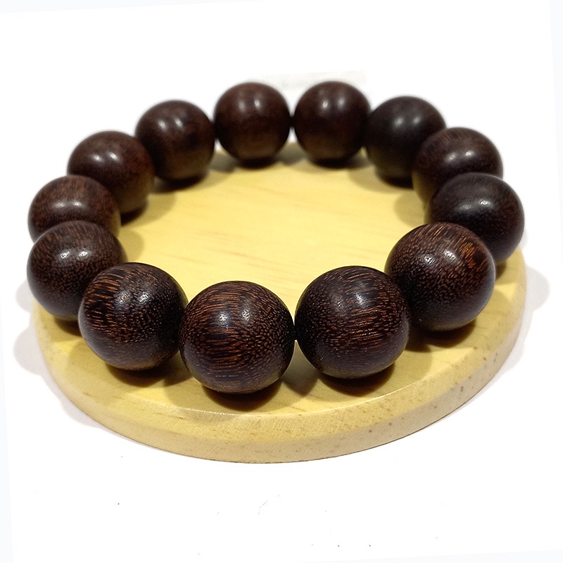 Jual Gelang Kayu Galih Asem Gandul Model Bulat Asli Natural Alami