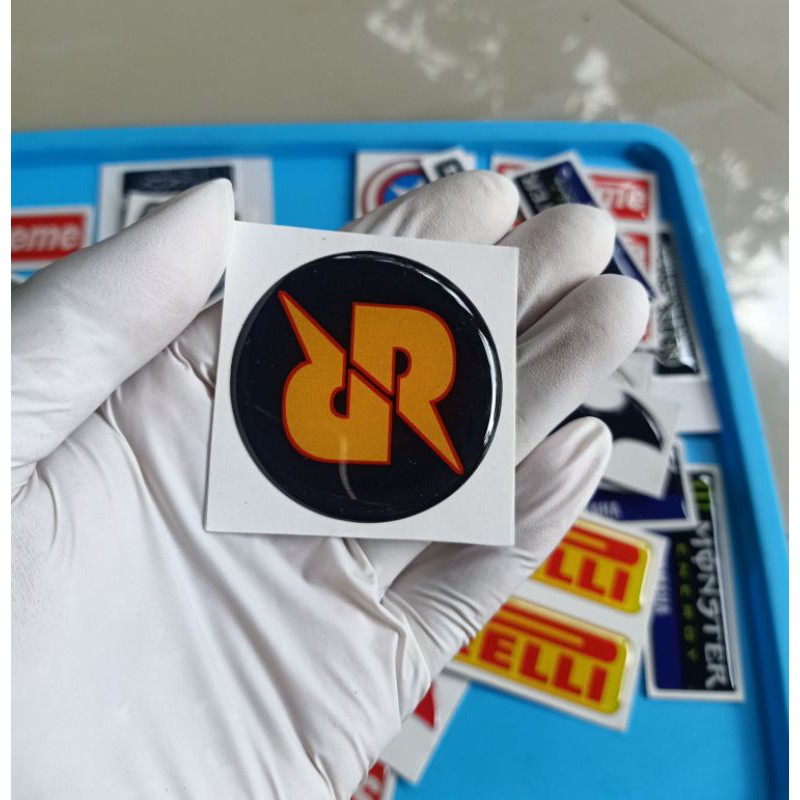 Jual Stiker timbul lentur logo RRQ Rex Regum Qeon | Shopee Indonesia