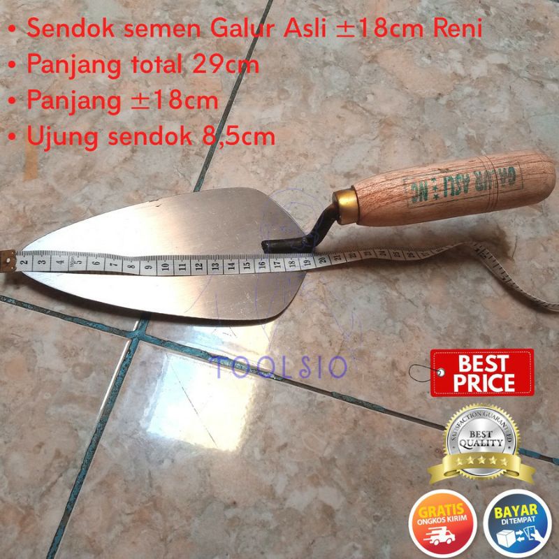 Jual Cetok Sendok Semen Galur Asli Baja Shopee Indonesia 3035