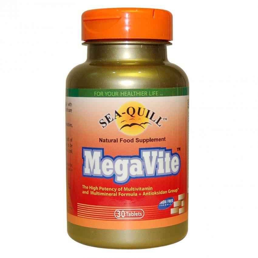 Jual Seaquill Megavite Iron isi 30 tablet | Shopee Indonesia