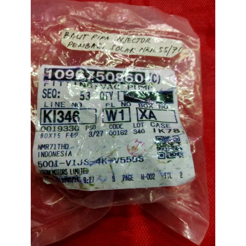 Jual baut nozer injector original Isuzu Elf | Shopee Indonesia