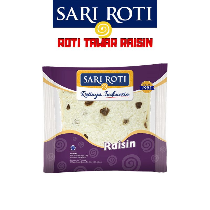 Jual ROTI TAWAR MANIS RAISIN KISMIS sari roti | Shopee Indonesia