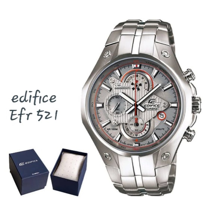 Jual Jam Tangan Pria Merk Casio Edifice Type EFR 521 Ori Bm Free Yes Shopee Indonesia