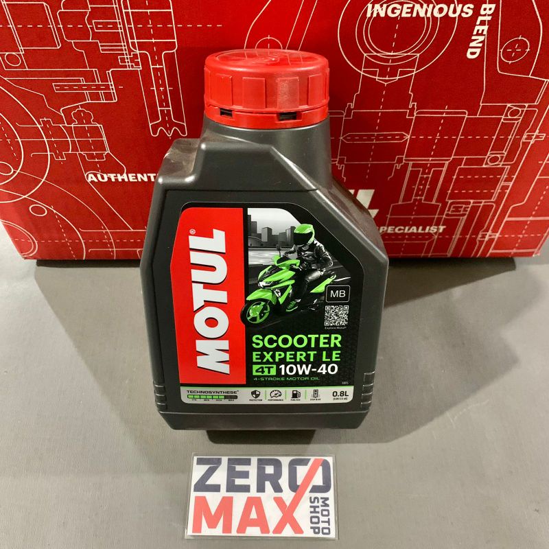 Aceite Motor MOTUL Scooter Expert 4T 10W40 (1 Litro) – Tecnología Technosynthese Jaso MB