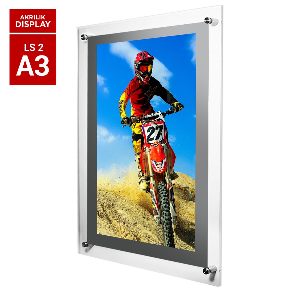Jual Frame A3 Frame akrilik Bingkai foto Frame bahan 2mm Shopee