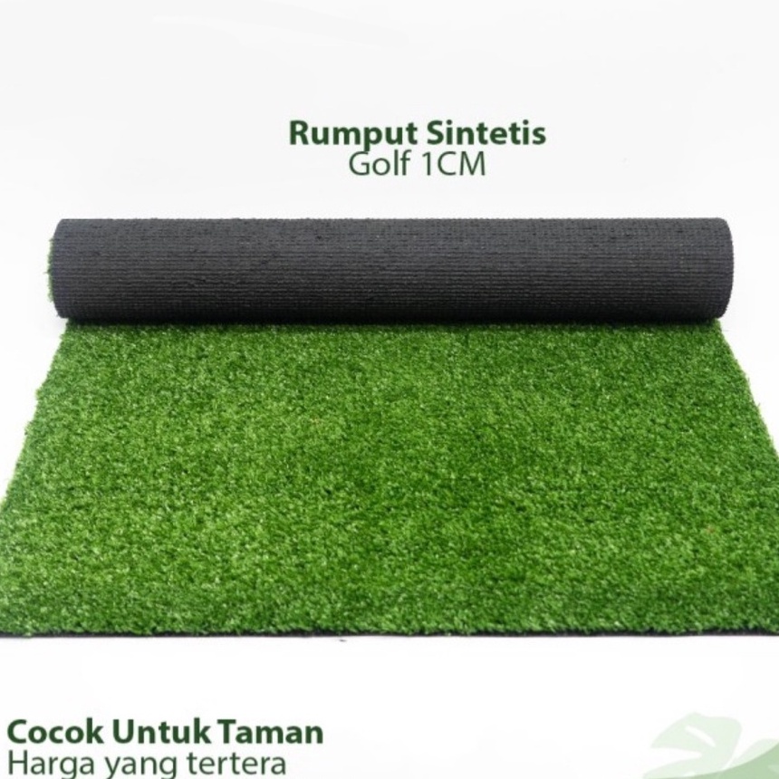 Jual Rumput karpet sintetis swiss 2cm - ukuran 100CM x 100CM - Tebal ...