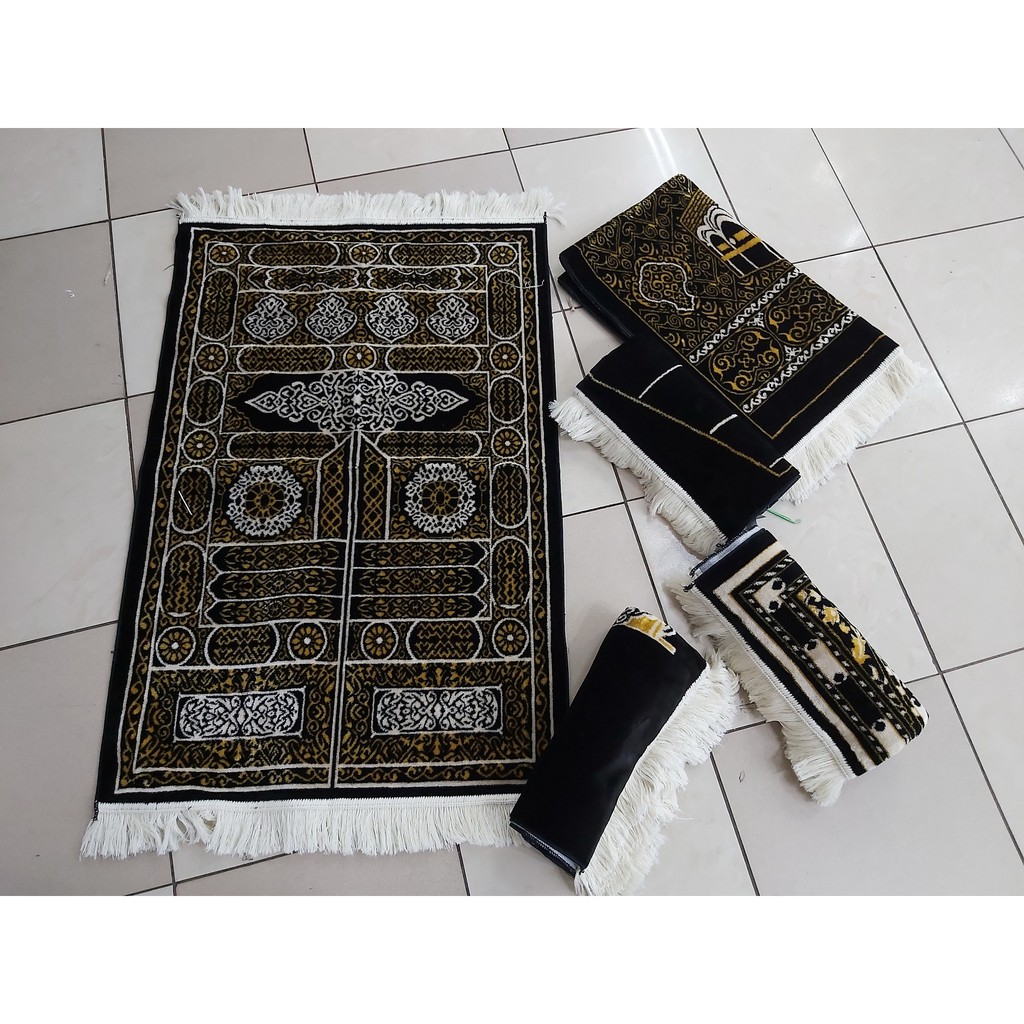 Sajadah Turki Kiswa Kiswah Tebal Velur Murah
