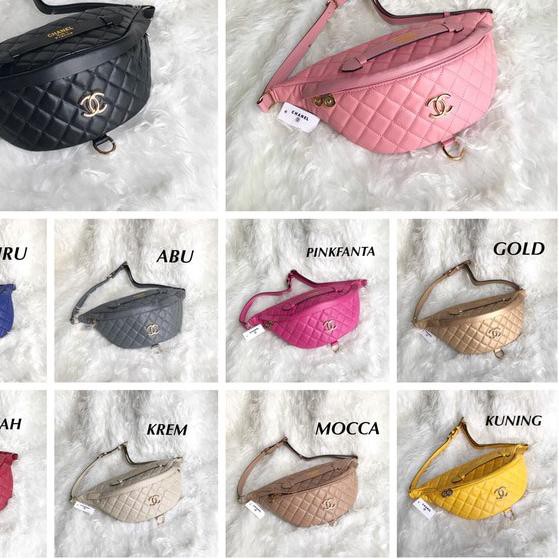 Jual Waist Bag Chanel Tas Pinggang Wanita Batam Import Bumbag Beltbag Shopee Indonesia