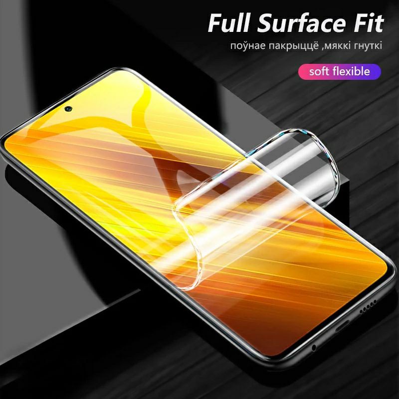 Jual Hydrogel Poco F3 5G Screen Protector / Anti Gores Layar Jelly Anti ...