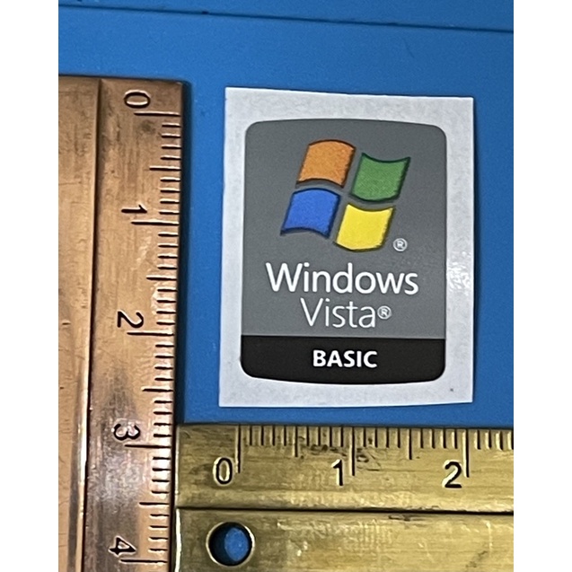 Jual Sticker stiker logo Windows Vista basic ori | Shopee Indonesia