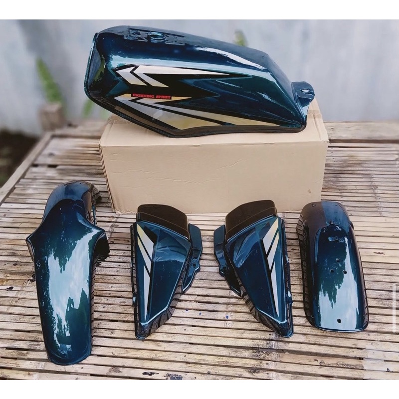 Jual body bodi set rx king 2002 warna hijau botol Shopee Indonesia