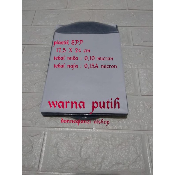 Jual plastik SPP, plastik iuran prabayar ,plastik PLN ,ukuran 17,5 X ...