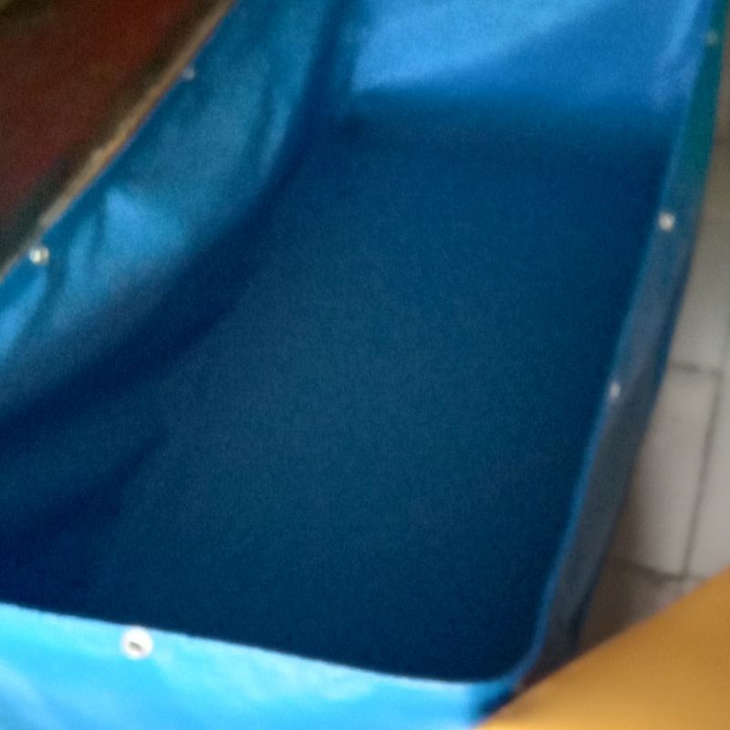 Jual Pvc Tarpaulin Semi Karet Buat Kolam Ikan Ukuran X X T Cm Shopee Indonesia