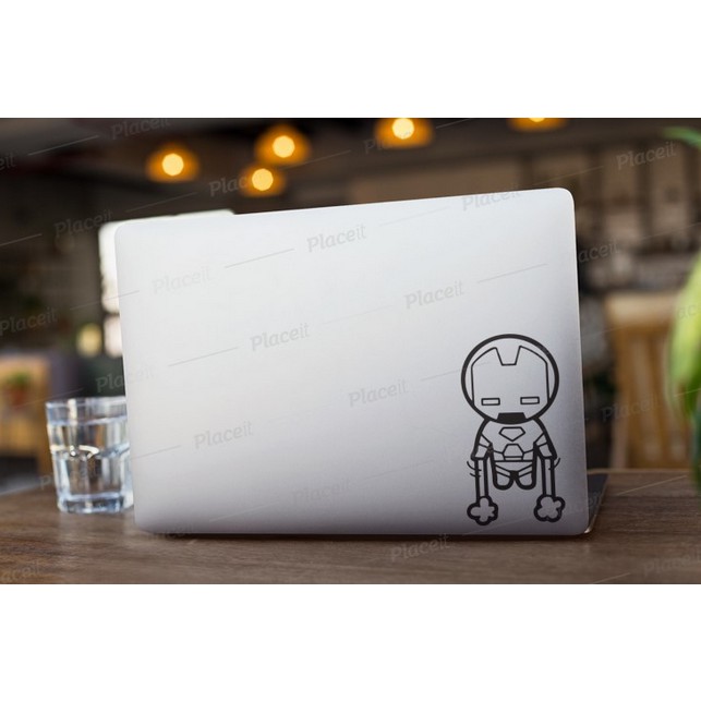 Jual Stiker Chibi Ironman Avenger Kids Superhero Laptop Helm Motor ...