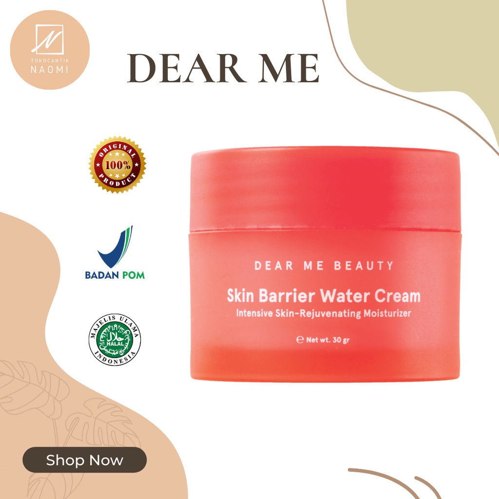 Jual Dear Me Beauty Skin Barrier Water Cream 30gr | ORIGINAL 100% ...