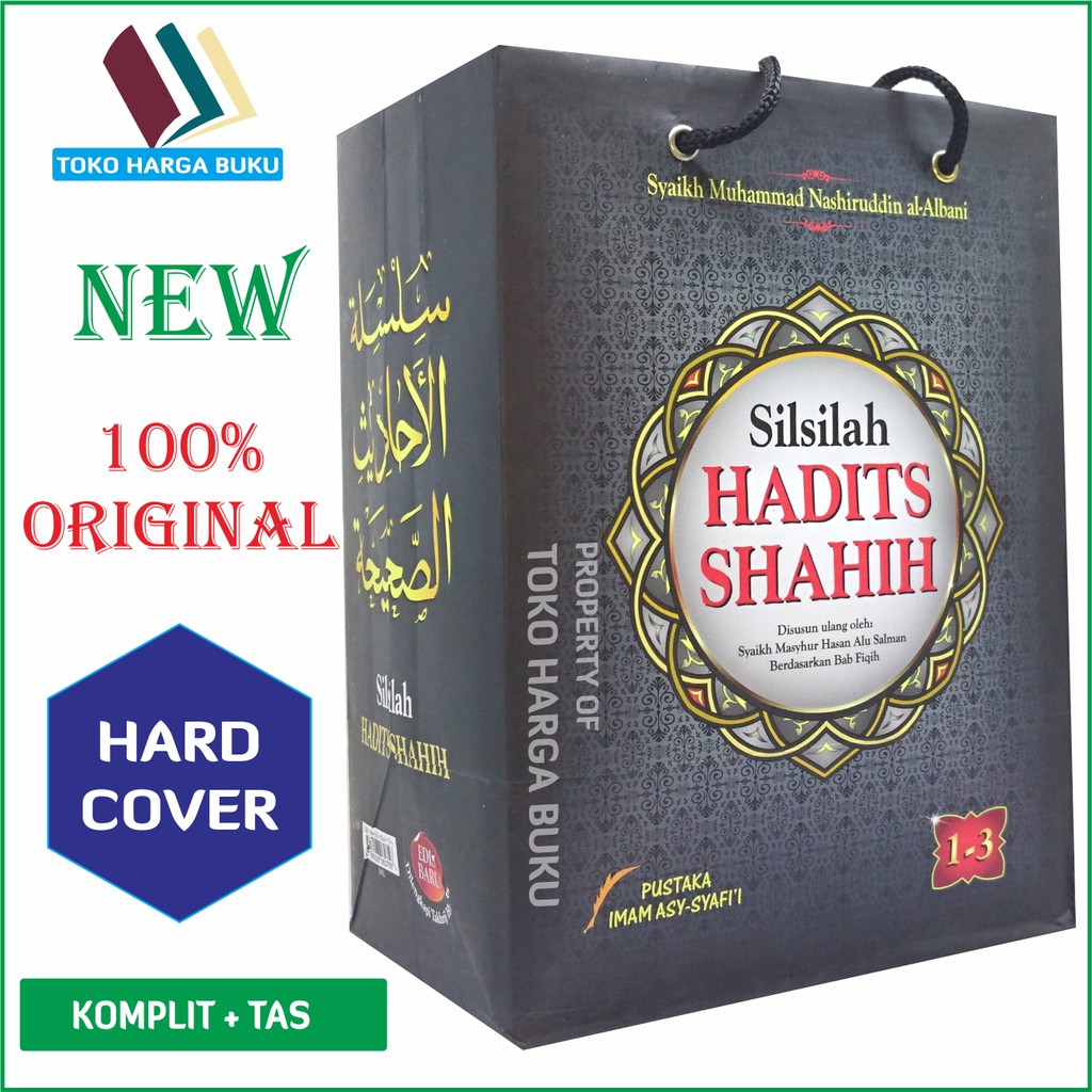 Jual Silsilah Hadits Shahih Komplit 1 Set Isi 3 Buku Penulis Syaikh Al Albani Pis Shopee 9996