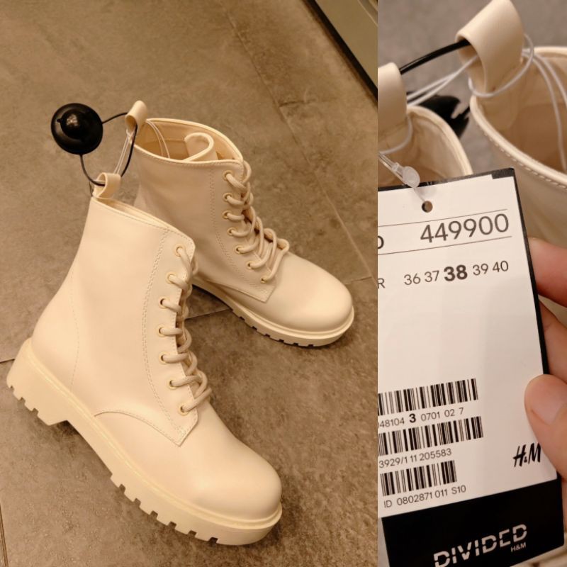 Sepatu boots wanita h&m sale