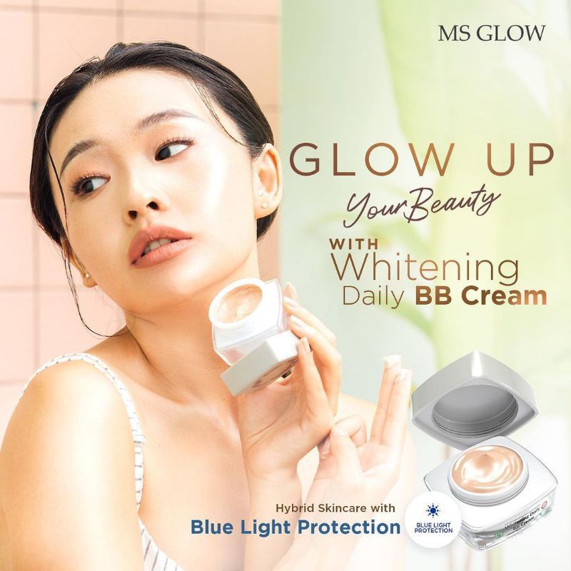 Jual WHITENING DAILY BB CREAM MS GLOW Shopee Indonesia