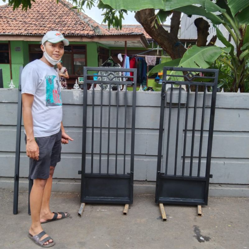 Jual Pintu pagar besi minimalis | Shopee Indonesia