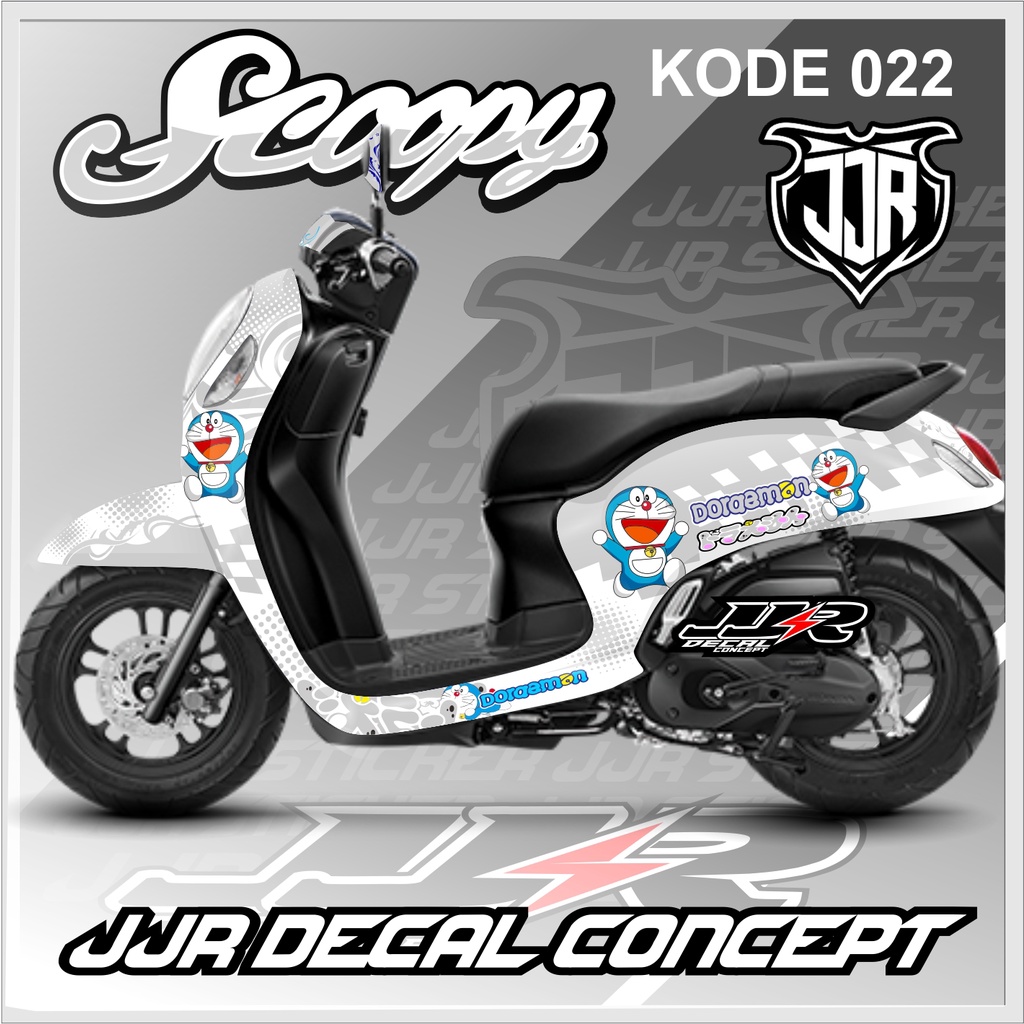 Jual STIKER DECAL NEW HONDA SCOOPY 2020-2022 STICKER DECAL BODY NEW ...