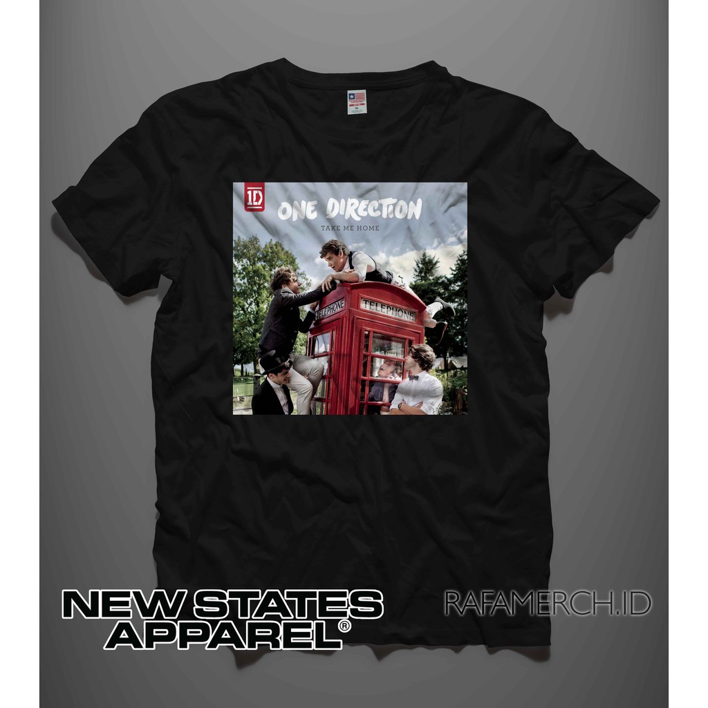 Kaos One Direction Up Take Me Home Original New States Apparel