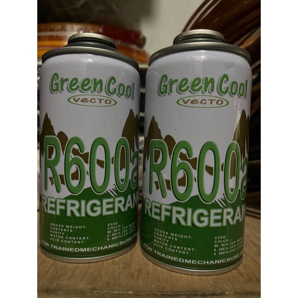 Jual freon ac kulkas R600a greencool Drat Besar menggunakan Kepala ...