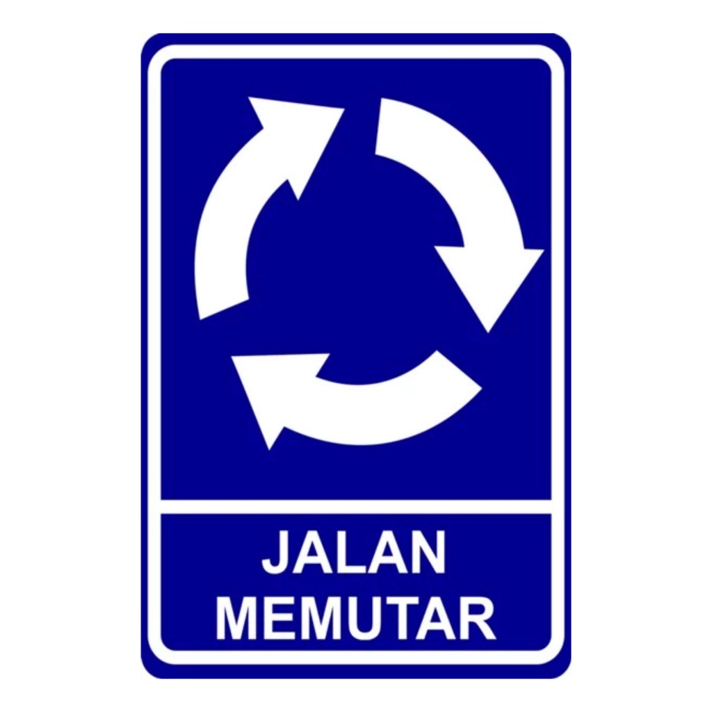 Jual Rambu Lalu Lintas Jalan Memutar | Shopee Indonesia