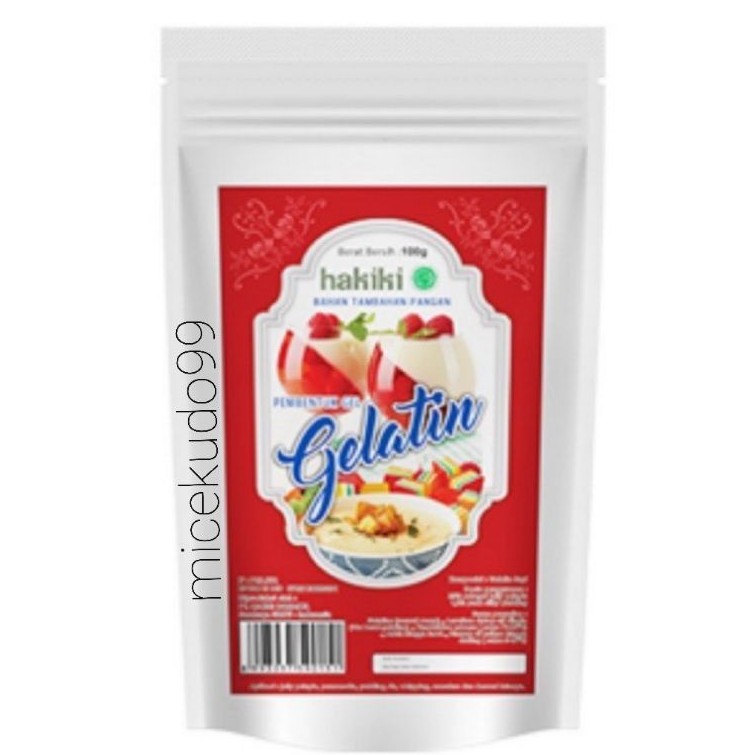 Jual HAKIKI GELATIN HALAL / GELATINE POWDER BUBUK / PENGEMULSI Shopee