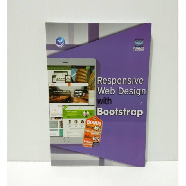 Jual Buku Responsive Web Design With Bootstrap | Shopee Indonesia