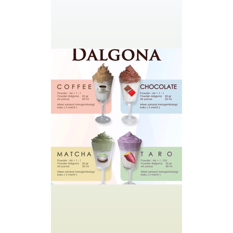 Jual DALGONA FOAM POWDER 1kg | Shopee Indonesia
