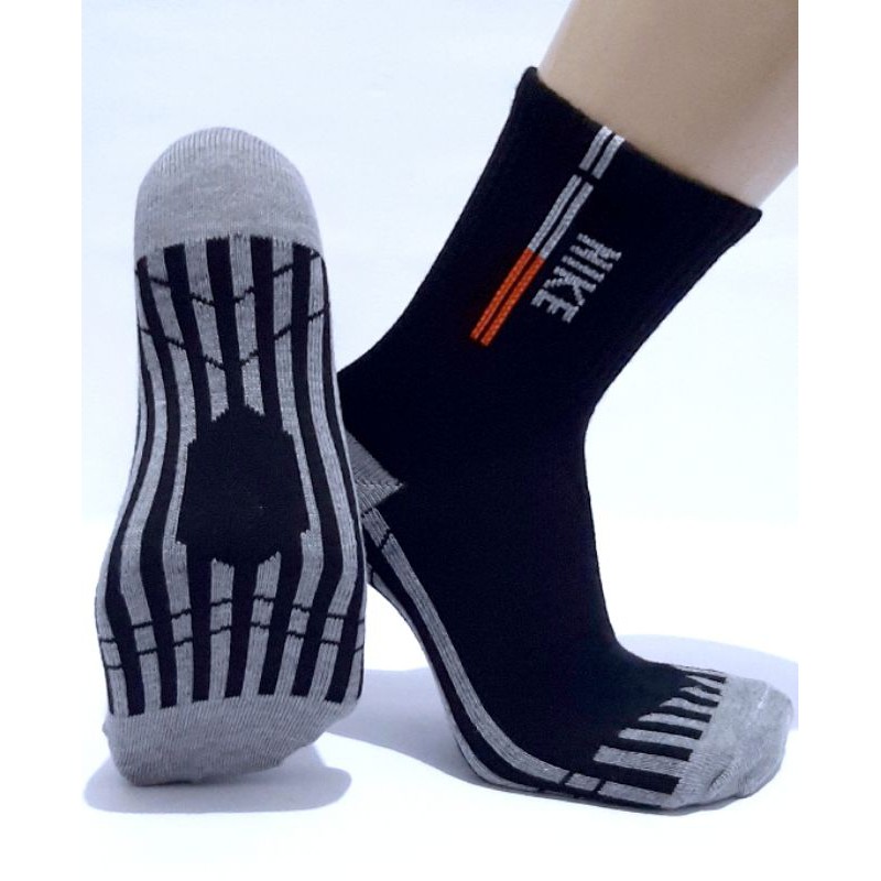 Jual KAOS KAKI SPORT/kaos kaki olah raga motif garis | Shopee Indonesia