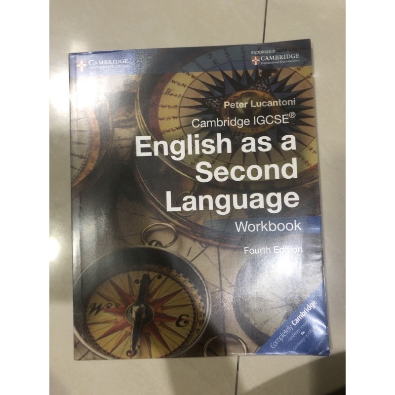 Jual CAMBRIDGE IGCSE ENGLISH AS A SECOND LANGUAGE WORKBOOK | Shopee ...