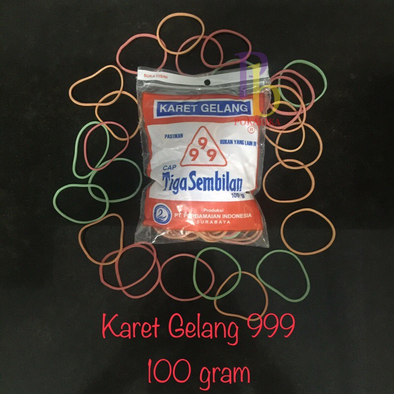 Jual Karet Gelang 999 100 Gram Shopee Indonesia