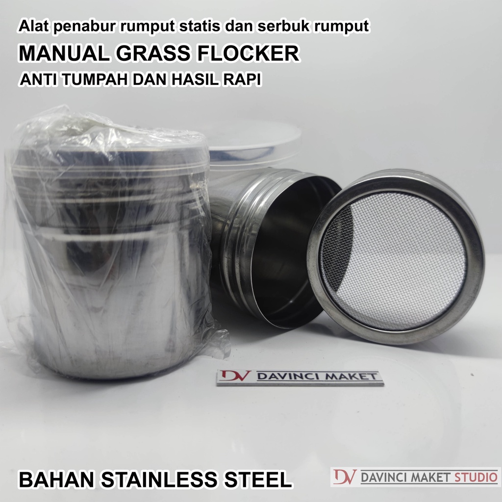 Jual Penabur Serbuk Rumput Sintetis - Manual Grass Flocker Static ...
