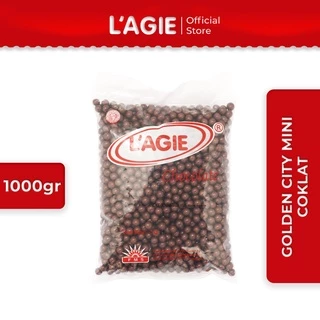 Lagie Coklat Kiloan Biskuit Golden City Mini Cokelat 1kg