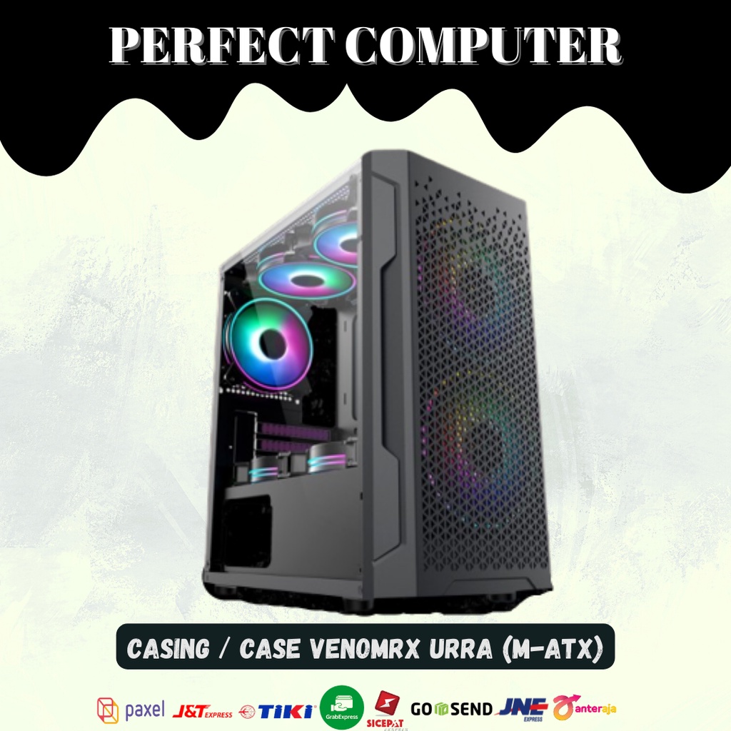 Jual Casing computer / Case VenomRX Urra (m-ATX) | Shopee Indonesia