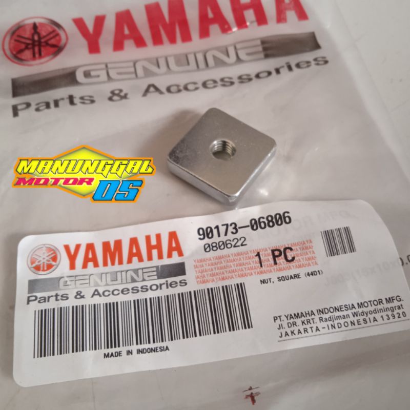 Jual Nut Square Mur Box aki Xeon Original Yamaha 90173-06806 (1pcs