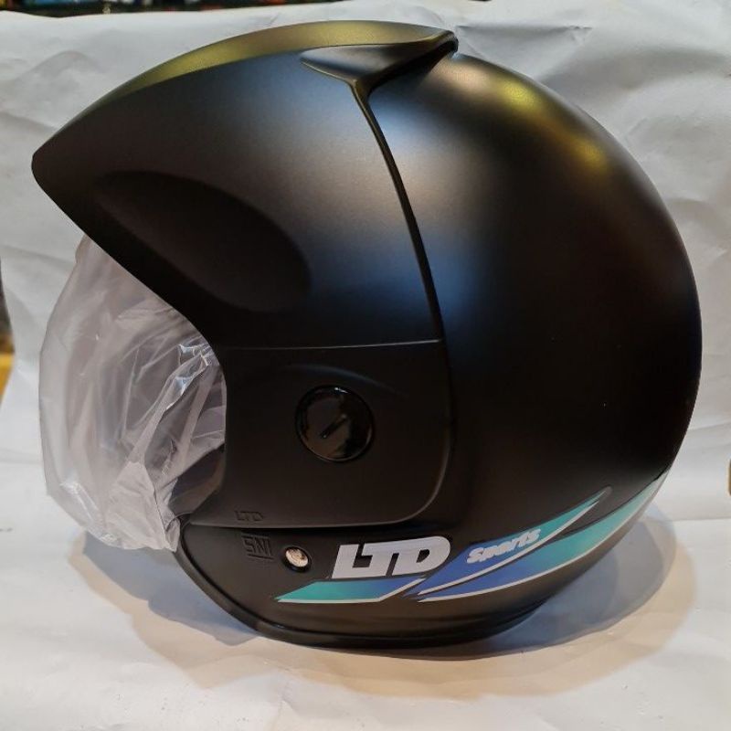 Jual LTD HELMET 100% ORIGINAL HITAM DOF | Shopee Indonesia