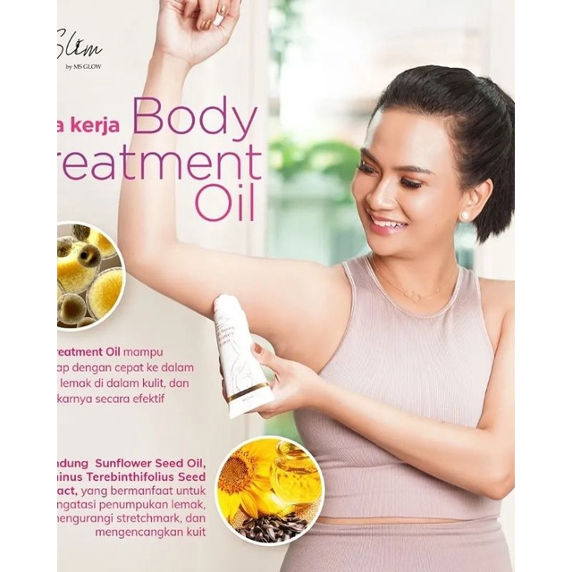Jual MS SLIM Body treatment oil | Shopee Indonesia