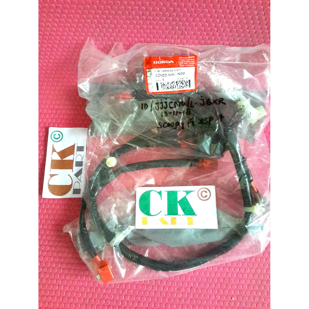 Jual Kabel Body Bagian Aki Accu Sub Harness Battery Scoopy Fi Esp Pn K N