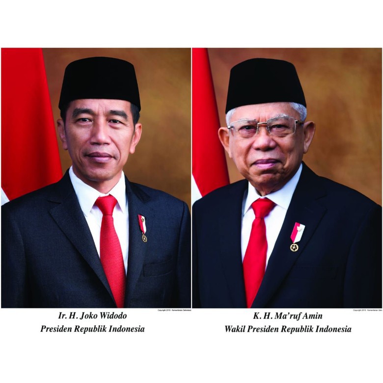 Jual Poster Foto Presiden Dan Wakil 2019 Shopee Indonesia