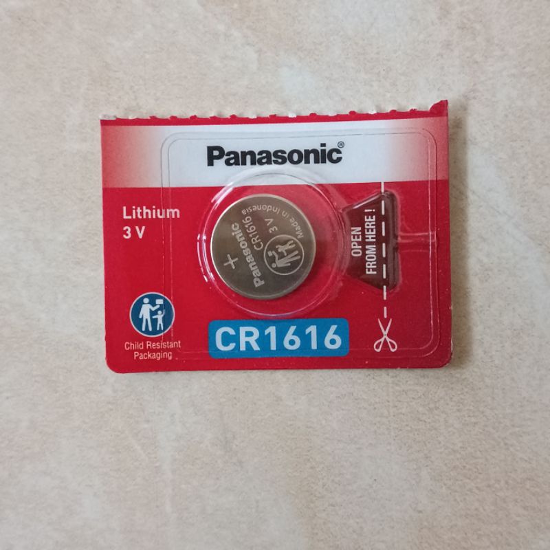 Jual Baterai Panasonic CR1616 Original Lithium Coin 3V / Panasonic CR ...