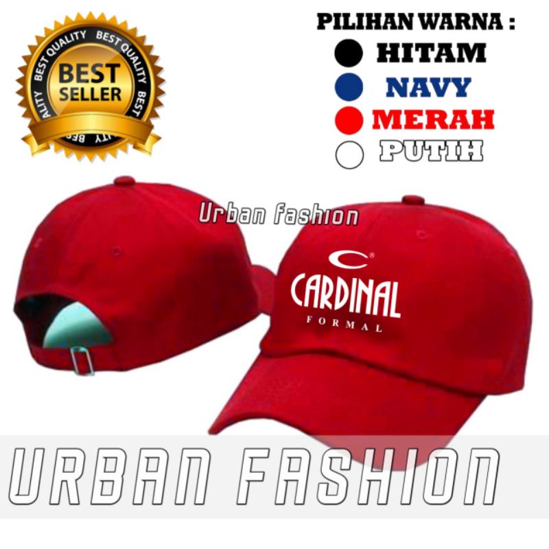 Jual Topi Baseball CARDINAL FORMAL Distro Keren Pria Wanita | Shopee ...